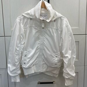 Athleta White Bomber Jacket